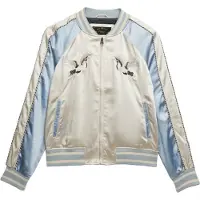 Superdry Tussenjas 'SUIKAJAN' crème / lichtblauw / rosa / zwart