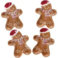MamboCat 4-delige set CANDYMAN peperkoekmannetjes van aardewerk – 23106408