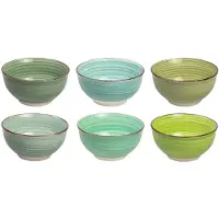 Cookinglife Kleine kommen Delice Groen ø 12 cm - 6 stuks