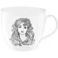 Dajar Ambition Zodiak Mok Panna 550ml Porselein
