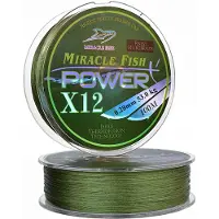 Margrom Miracle Fish Power X12 Vislijn 0.28mm 53kg Groen - 100m