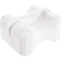 FLOKOO Kniekussen voor in Bed - Wit - Orthopedisch Kniekussen - Beenkussen - Zijslaapkussen - Zijslaap Kussen Voor In Bed - Heupklachten