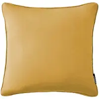Room99 Decoratieve Kussen Aura 40x40cm Mosterdgeel - Stijlvol Woonkamer Accessoire