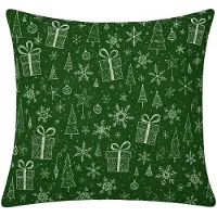 Strefa Spania Kerstkussenhoes Katoen 40x60 cm - Diverse Feestelijke Patronen
