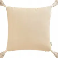 Room99 Cream99 Soul Sierkussen 40x40 cm Katoen Beige Decoratief