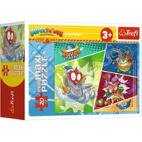 Trefl Super Things MiniMaxi Puzzel 20 Stuks - Spionnen Avontuur