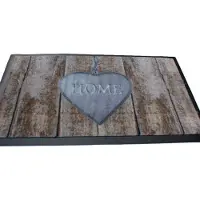 EDO Hanse Home Design Vloermat Hart Bruin 45x75 cm