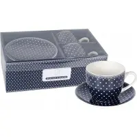 Livello Porseleinen Kop en Schotel Set - 2 stuks, 250 ml