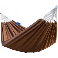 Potenza Roman Hamak Orpowy 200x120cM KARMMOWY z Linkami I Pokrowcem
