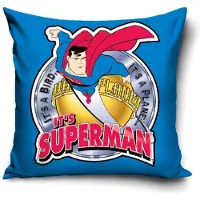 Carbotex Kussenhoes Superman 40x40 cm Katoen - Decoratie Kinderkamer