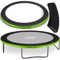 Neo-Sport Trampoline Veiligheidsrand 252cm 8ft - Dikke Schuimrubber Bescherming