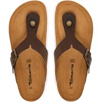 Tamaris Teenslipper donkerbruin