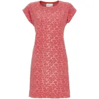 Ringella Zacht badstof nachthemd rood - Rood - Maat - 40