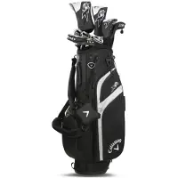 Callaway XR 26 Black/Silver Rechterhand Grafiet Licht Standard Golfset