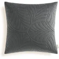 Room99 Decoratieve Velours Kussen Feel 45x45 Donkergrijs