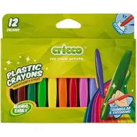 Cricco Driehoekige Wash Scoots voor kinderen - 12 levendige kleuren