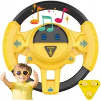 Norimpex Interactieve Race Stuur voor Kinderen met Geluid en Zuignap