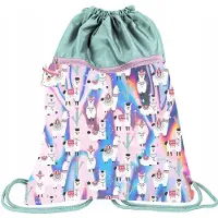 Paso Holografische Llama Tas voor Meisjes - Schooltas & Gymtas