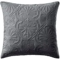 Room99 Decoratieve Kussenhoes Leila 45x45cm Donkergrijs - Luxe Kwaliteit