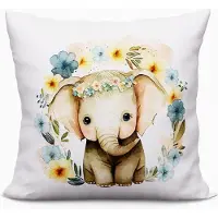 Markizeta Decoratieve Kinderkussen Słonik 40x40 cm - Zacht & Wasbaar