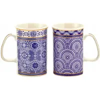 Marco polo Porseleinen Mokkenset - 2 stuks, 300 ml