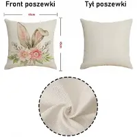 ECarla Decoratieve Kussenhoes 45x45cm Lente/Pasen - POD 227