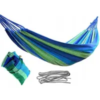 SandTropic Eenpersoons Hangmat 220x80cm - Comfortabel Ontspannen