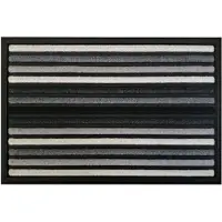 Nestor Grijze Buitenmat 45x75 cm - Antislip Rubber Instapmat