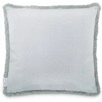 AmeliaHome Decoratieve kussensloop 45x45 cm - Grijs met chevron strepen