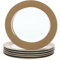 Ritzenhoff & Breker 6-delige set dinerborden 27cm Nougat Doppio - 545777