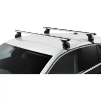 Green Valley Dakdragers geschikt voor Mercedes-Benz C-Klasse Coupé (C204) 2011-2016 2-deurs Vento Rapido zilver