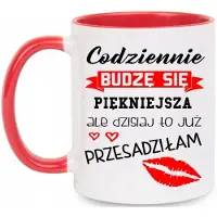 Alfa Moederdag Mok - Wit/Rood - Cadeau voor Mama