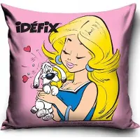 Carbotex Kussensloop Asterix & Obelix 40x40 cm - 100% Katoen met Rits