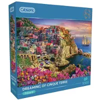 Gibsons Dreaming of Cinque Terre Puzzel 1000 Stukjes