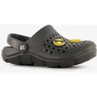 Scapino Jongens klompen met smileys zwart maat 31