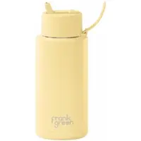 Frank Green Waterfles Ceramic Reusable Bottle Buttermilk 1000 ml