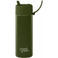 Frank Green Waterfles Ceramic Reusable Bottle Khaki 595 ml