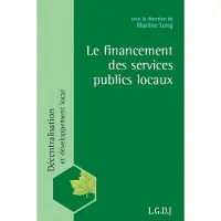 Lgdj Le financement des services publics locaux