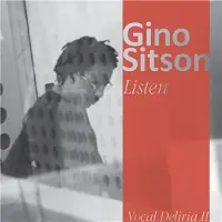 Universal Music Listen - Vocal deliria 2