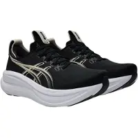 Asics Loopschoen 'Gel-Nimbus 28' beige / zwart