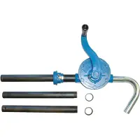 Cemo Krukaspomp , aluminium, 0,25 l/revolutie, gebogen uitlaat, voor 60/200 l vaten