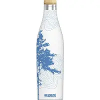 SIGG Waterfles Meridian Sumatra Tree White-Blue 0,5L