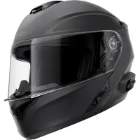 Sena Outrush R, opklapbare helm ,Mat-Zwart ,L