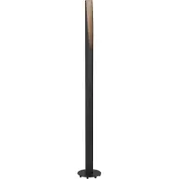 Eglo 900877 Barbotto Vloerlamp Staal/hout Zwart/Bruin - 1 x GU10