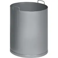 VAR Binnenemmer, voor combi-asbak, H 610 mm, gegalvaniseerd