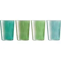 LSA International Tumbler L.S.A. Gems Glas Groen 560 ml (4-Delig)