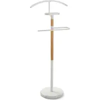 Versa Kledingrek Versa Wit Hout Rubberwood 28,8 x 112 x 46,5 cm