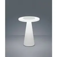 HELESTRA LED-tafellamp Bax, dimbaar, wit / opaal, Slaapkamer, Aluminium, Modern, LED tafellamp