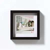 Walther design Stockholm - MDF Houten lijst - Fotoformaat 20x20 cm - Zwart