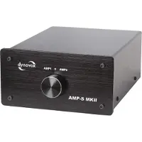 Dynavox Verstärker-/Boxen-Umschalter AMP-S MKII, schwarz